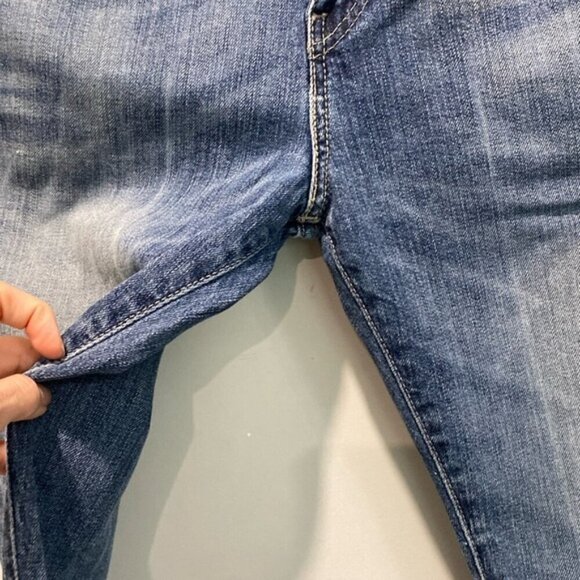 Levi’s Jeans Straight Leg Blue Jeans Size 30 TALL - Picture 10 of 11